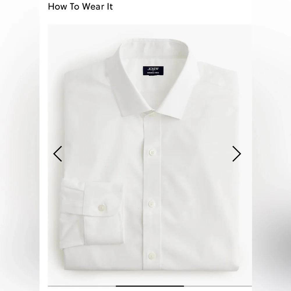 J Crew Cotton Dress Shirt